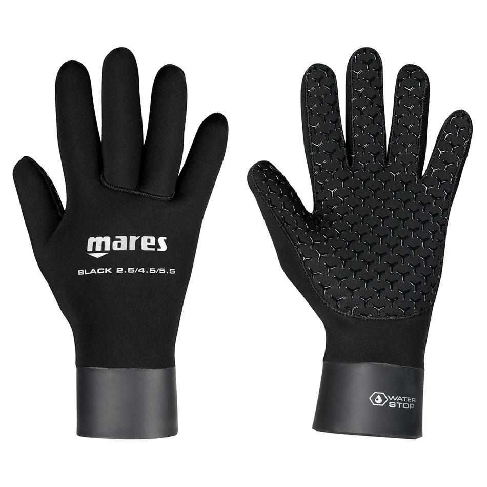 MARES GANTS BLACK 25/45/55 En Néoprène Variable 2.5/4.5/5.5 Mm 1 MARES GANTS BLACK 25/45/55 En Néoprène Variable 2.5/4.5/5.5 Mm
