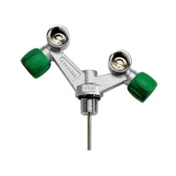 AQUALUNG ROBINETTERIE NITROX TAG Double Sortie Pour Bouteille De Plongée