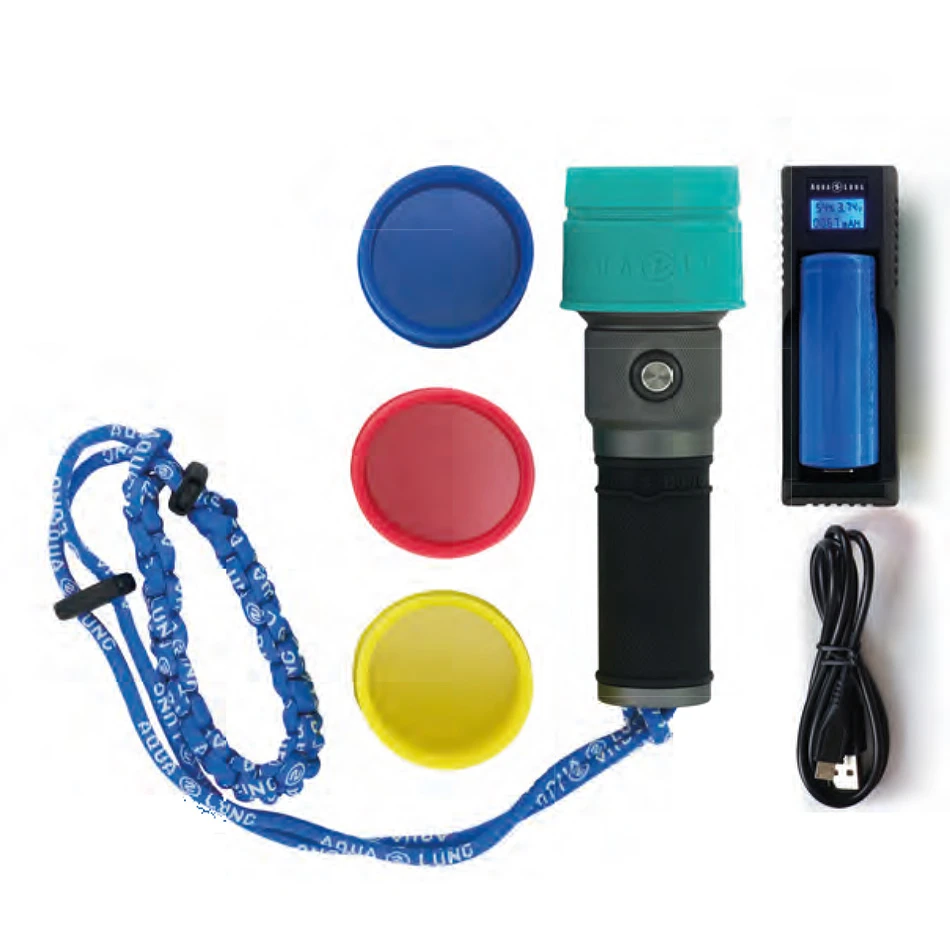 AQUALUNG SEAFLARE LED DIVE PACK PLUS 1800 Lumens Lampe De Plongée 1 AQUALUNG SEAFLARE LED DIVE PACK PLUS 1800 Lumens Lampe De Plongée