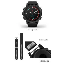 GARMIN_DESCENT MK2S NOIR MAT -AQUALUNG Soldes Boutique GARMIN DESCENT MK2S Noire 8