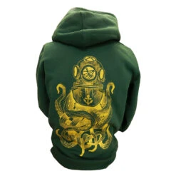 AQUALUNG Soldes Boutique -AQUALUNG Soldes Boutique L ARAIGNEE Sweatshirt OCTOSCAPH vert 1000316XX 1
