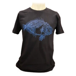 L'ARAIGNEE T-Shirt Poisson SAINT PIERRE Bleu