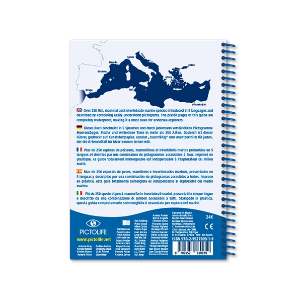 LIVRE PICTOLIFE MEDITERRANEE Immergeable 3 LIVRE PICTOLIFE MEDITERRANEE Immergeable – Image 3