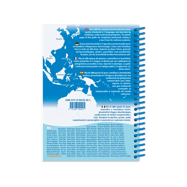 LIVRE PICTOLIFE PACIFIQUE ASIATIQUE Immergeable 3 LIVRE PICTOLIFE PACIFIQUE ASIATIQUE Immergeable – Image 3