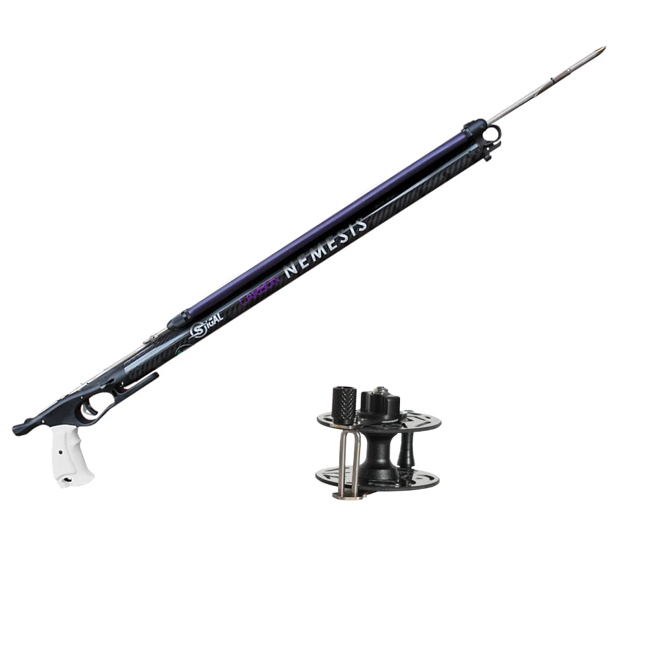 SIGALSUB NEMESIS CLOSED CARBON Arbalète De Pêche Sous Marine Tête Fermée Avec Moulinet 1 SIGALSUB NEMESIS CLOSED CARBON Arbalète De Pêche Sous Marine Tête Fermée Avec Moulinet