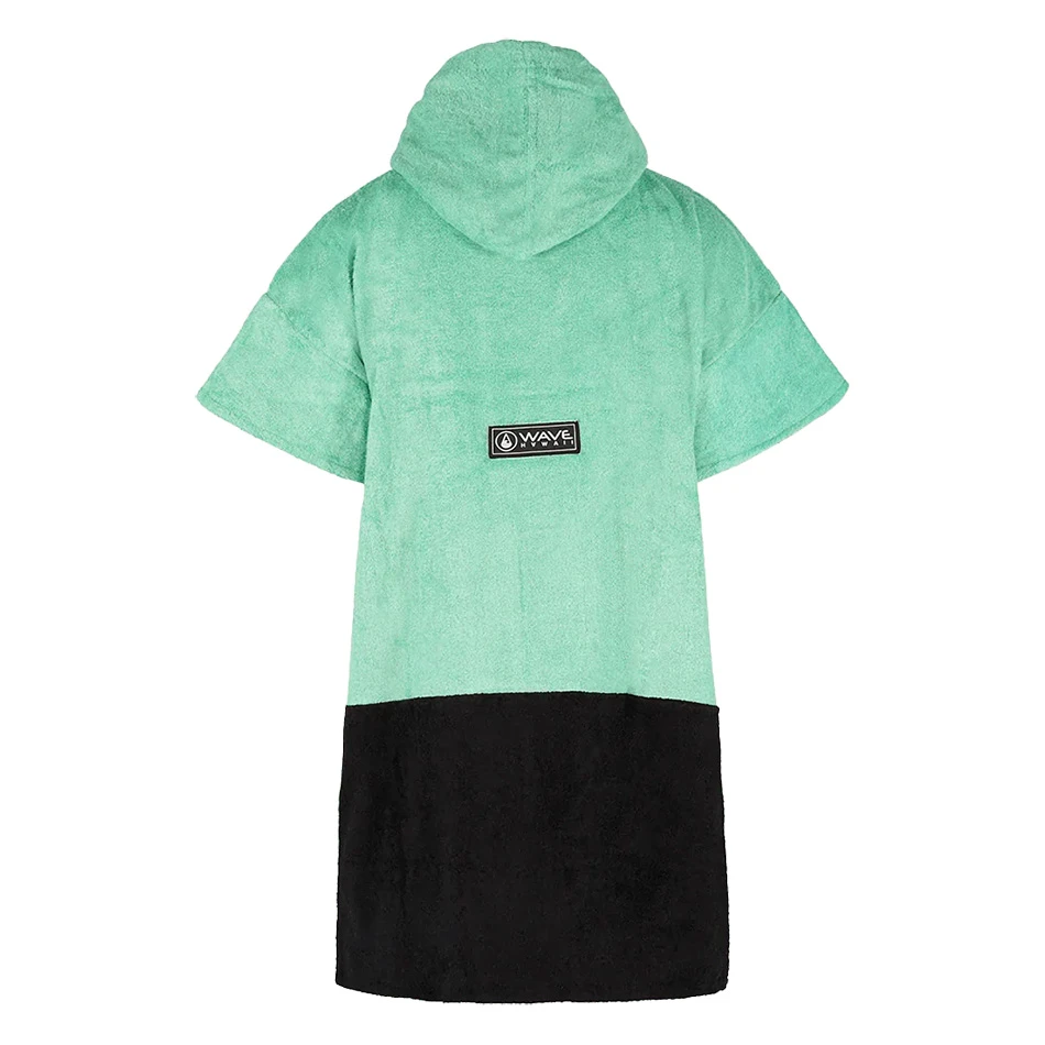 WAVE HAWAII PONCHO BAMBOO DOS En Coton Bio Et Fibre De Bamboo 2 WAVE HAWAII PONCHO BAMBOO DOS En Coton Bio Et Fibre De Bamboo – Image 2