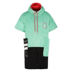 WAVE HAWAII PONCHO BAMBOO DOS En Coton Bio Et Fibre De Bamboo