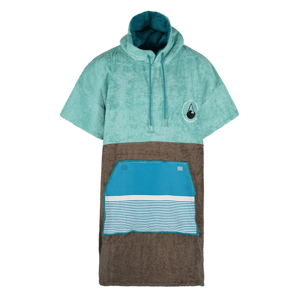 WAVE HAWAII PONCHO BAMBOO TRES En Coton Bio Et Fibre De Bamboo 1 WAVE HAWAII PONCHO BAMBOO TRES En Coton Bio Et Fibre De Bamboo