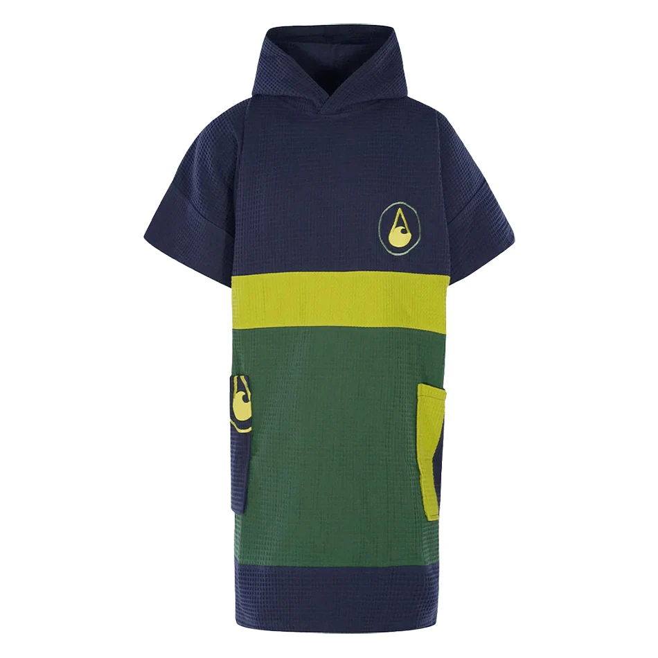 WAVE HAWAII PONCHO PAMPATAR En Coton Bio 1 WAVE HAWAII PONCHO PAMPATAR En Coton Bio