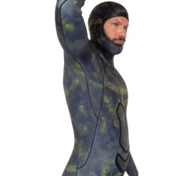 CRESSI LAMPUGA Combinaison De Chasse Sous Marine 7/5 Mm -AQUALUNG Soldes Boutique combinaison cressi lampuga detail1 28 10 21