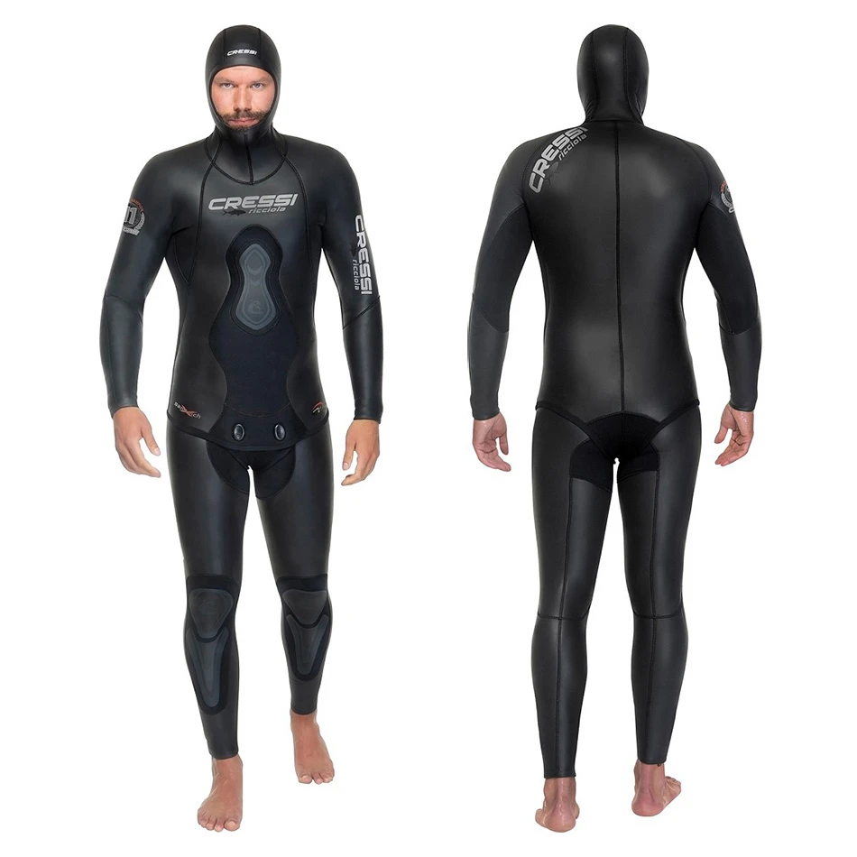 CRESSI RICCIOLA Combinaison De Chasse Sous Marine 7/5 Mm 1 CRESSI RICCIOLA Combinaison De Chasse Sous Marine 7/5 Mm