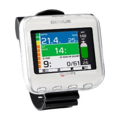 MARES GENIUS Blanc/noir Ordinateur De Plongée Sous Marine