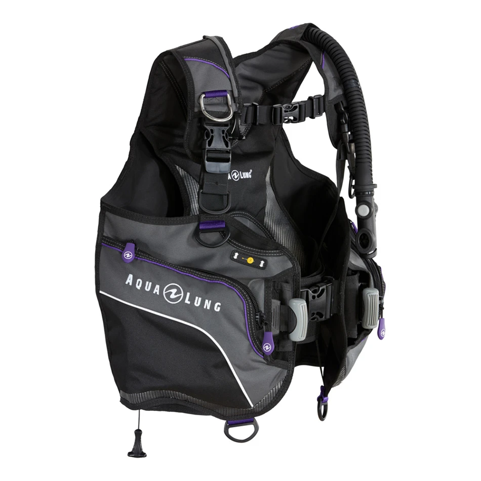 AQUALUNG PEARL NOIR/TWILIGHT Gilet Stabilisateur Pour Femme 2 AQUALUNG PEARL NOIR/TWILIGHT Gilet Stabilisateur Pour Femme â Image 2